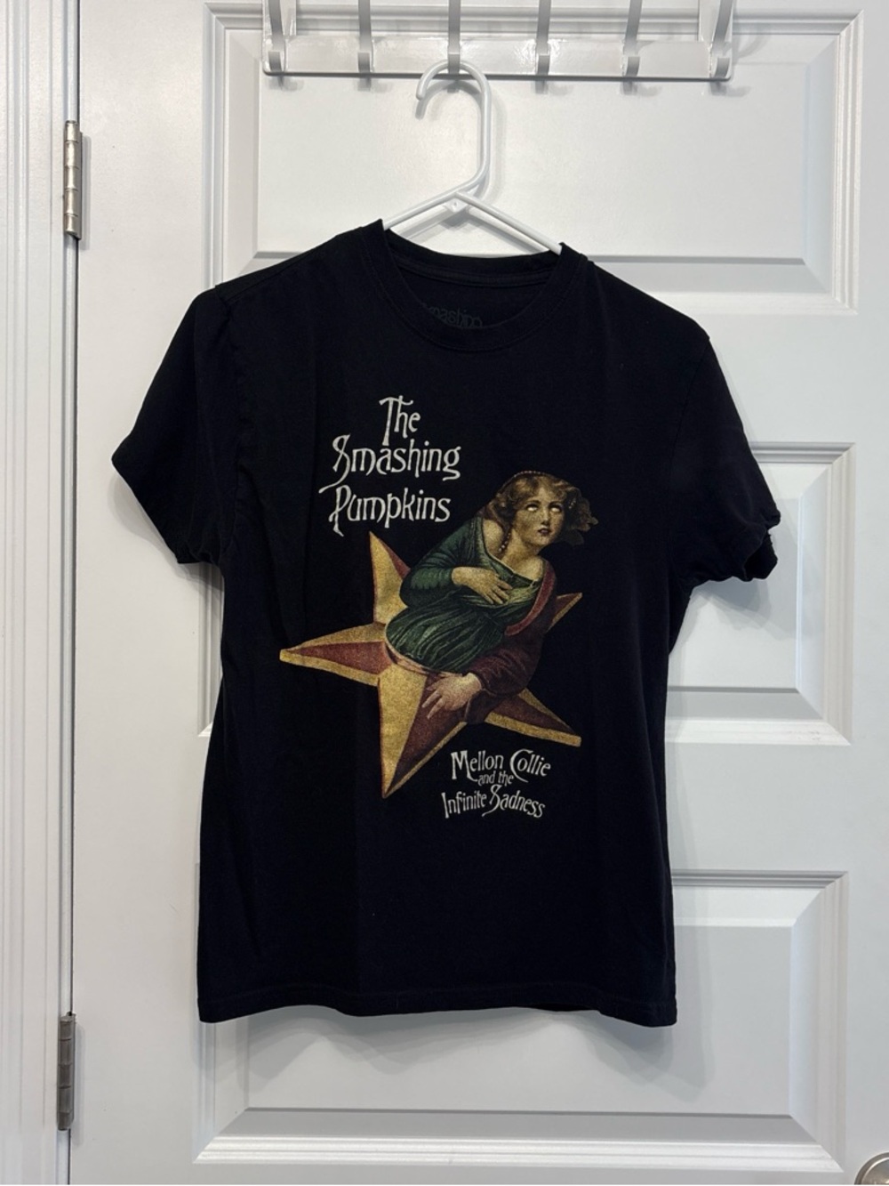 The Smashing Pumpkins Black Graphic Short Sleeve Tee
